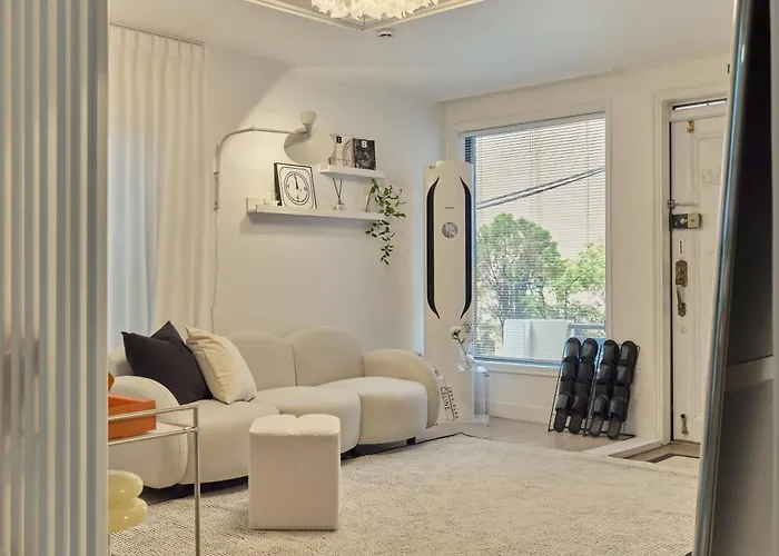 Apartment Thecotilda Mapo 공항철도dmc역5분 월드컵경기장 홍대 연남동 망원시장 한강공원 마포 Seoul